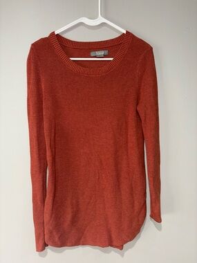 Natural Reflections Women's Crewneck Sweater - Rust Orange
